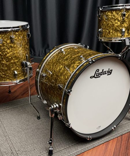Ludwig Drums USA Neusonic Downbeat Butterscotch Pearl Set