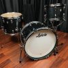 Ludwig Classic Maple USA Stingray Black Sparkle 3pc Kit w/ Silver Sparkle Accent Inlays