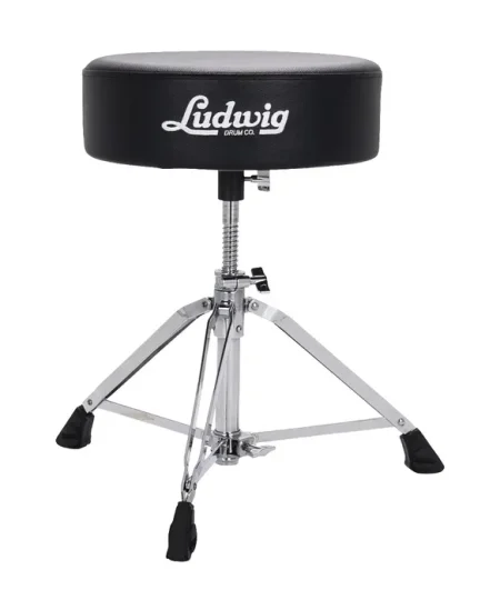 Ludwig LP51TH Pro Round Drum Throne Black