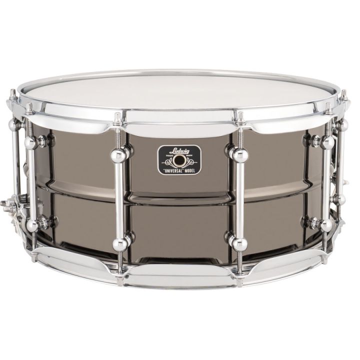 Ludwig Universal Brass 6.5×14 Snare Drum LU6514C With Chrome Hardware