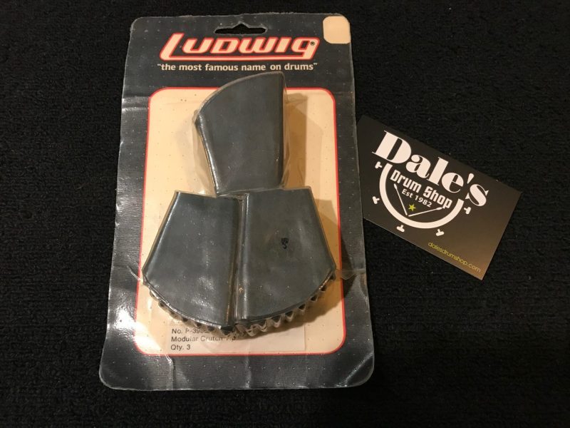 Ludwig Parts NOS P3900 3-Pack Crutch Tips Rubber Feet For Modular Stands
