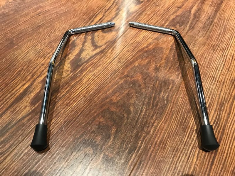 Ludwig Parts PC4006 Folding Gull Wing Spurs Pair for 22in. and 24in. Bass Drums