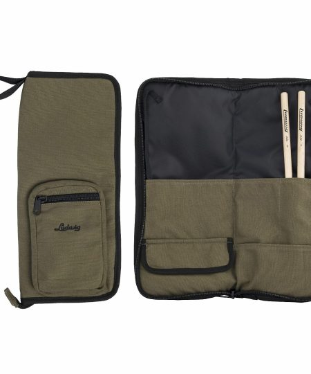 Alternative view of Ludwig Drums LX31OLV Olive Canvas Drum Stick Bag
