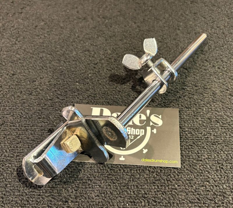 Ludwig Vintage Script Logo Bass Hoop Cowbell Holder with U Clamp