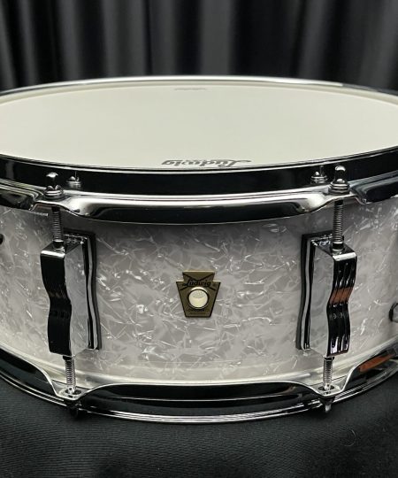 Ludwig Jazz Fest 5.5×14 in. Snare Drum White Marine Pearl LS9080P