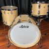 Ludwig Drums Sets Classic Maple Satin Natural 3pc Fab with Accent Inlays