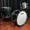 Ludwig Classic Maple Stingray II Black Sparkle 3pc Drum Set