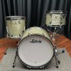 Ludwig USA Classic Maple Downbeat Olive Oyster 3pc Kit 12, 14, 20
