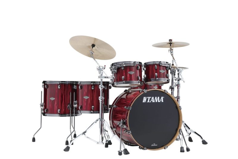 Tama Drums Starclassic Performer Limited Crimson Red Waterfall 5pc Maple and Birch kit