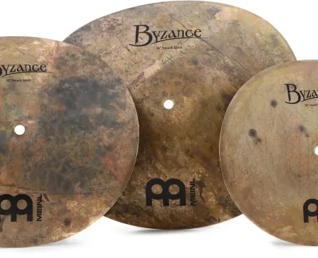 Meinl Cymbals Smack Stack 10 in. 12 in. 14 in. Byzance Vintage
