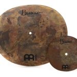 Meinl Cymbals Smack Stack Add-On 8 in. / 16 in. Cymbal Pack Byzance Vintage