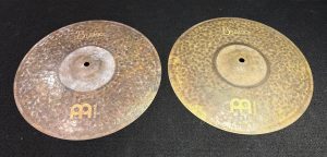 Meinl Used Byzance 14 in. Extra Dry Medium Hi Hat Cymbal Pair 881g T 1434 B