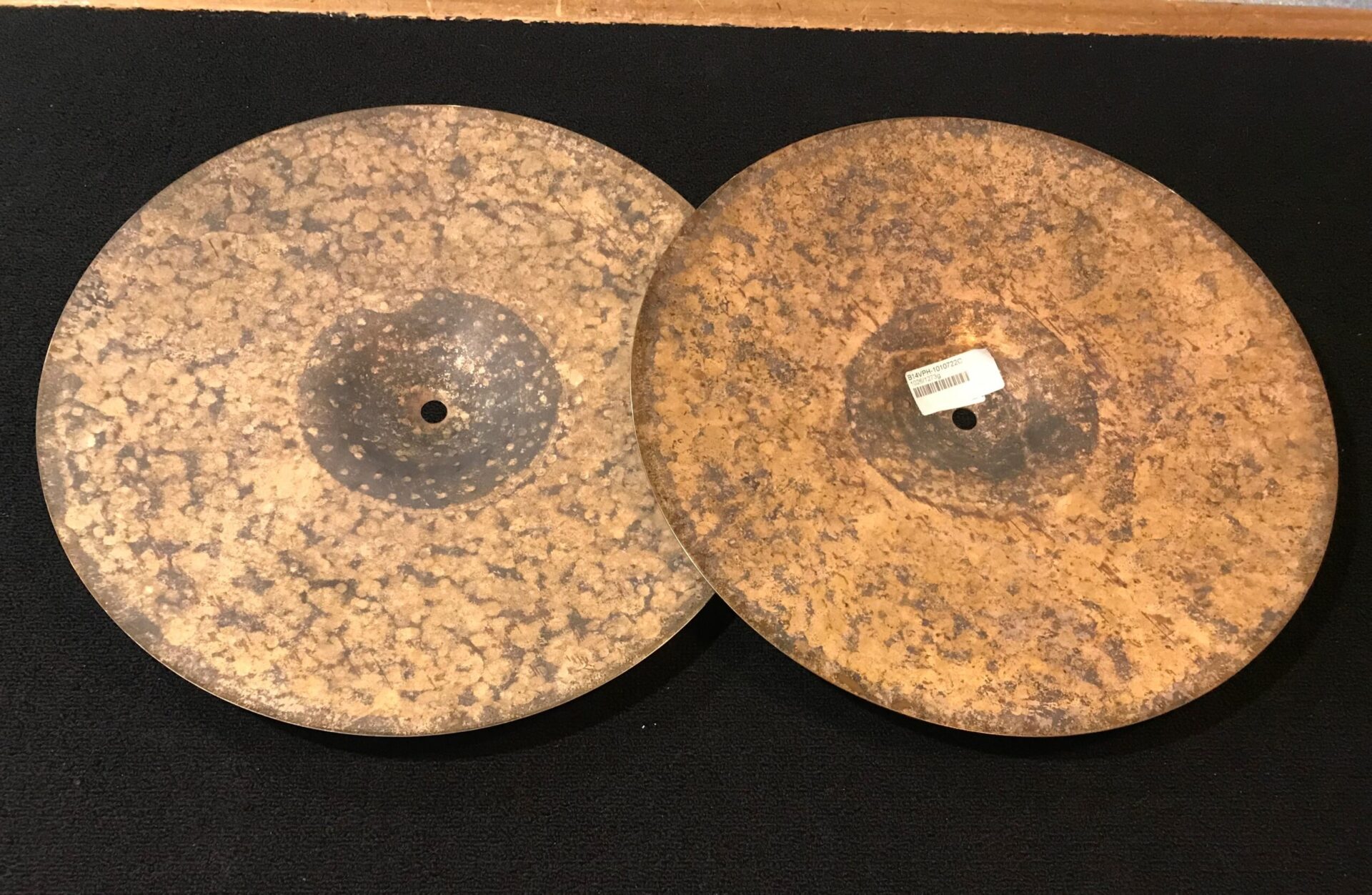 Meinl Used Cymbals Byzance 14 in. Vintage Pure Hi Hat Cymbal Pair - Image 4