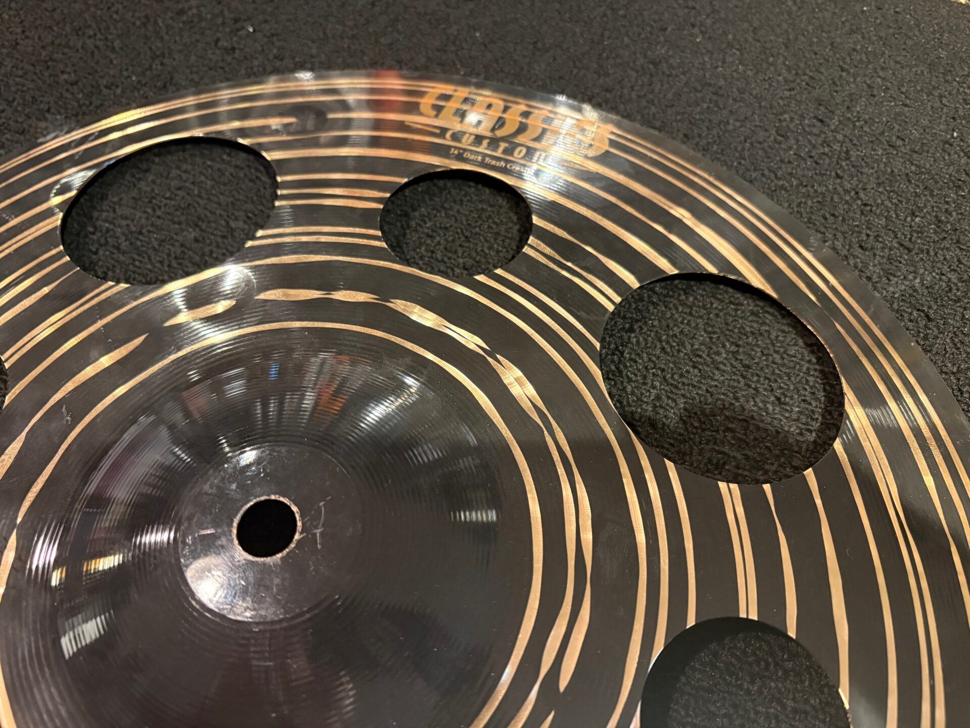 Meinl Used Classics Custom Dark 14 in. Trash Crash Cymbal - Image 2