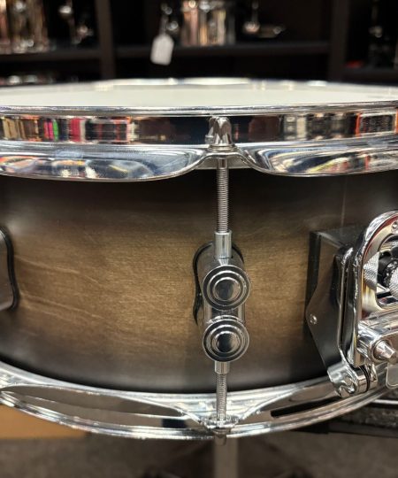 Alternative view of PDP Demo Concept Maple 5.5x14 Satin Charcoal Burst Snare Drum