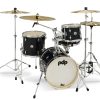 PDP Drums New Yorker 4pc set Black Onyx Sparkle PDNY1604BO