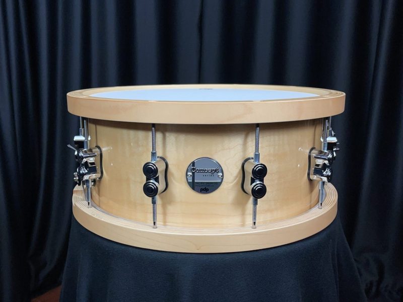 PDP Concept Maple 6.5x14 20 Ply Snare Drum With Maple Hoops