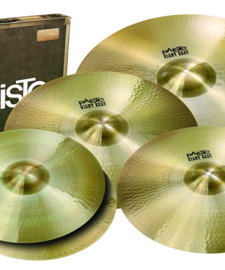 Paiste Giant Beat Cymbal Set 15in. Hats, 18in. and 20in. Crash, 24in. Ride