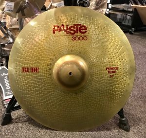 Paiste Used Rude 3000 20 in. Power Ride Cymbal