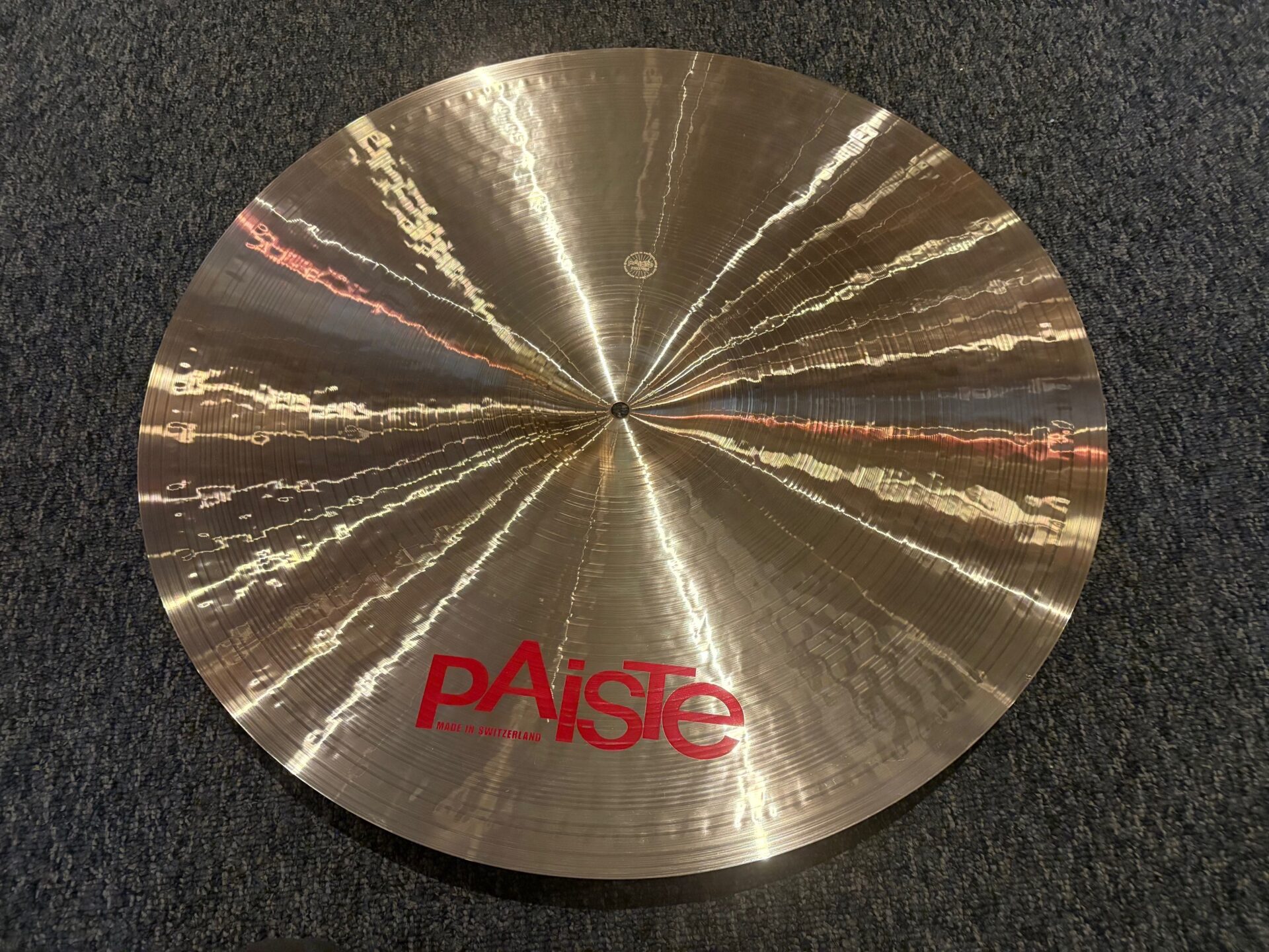 Paiste Cymbals Used 2002 24 in. Ride cymbal - Image 4