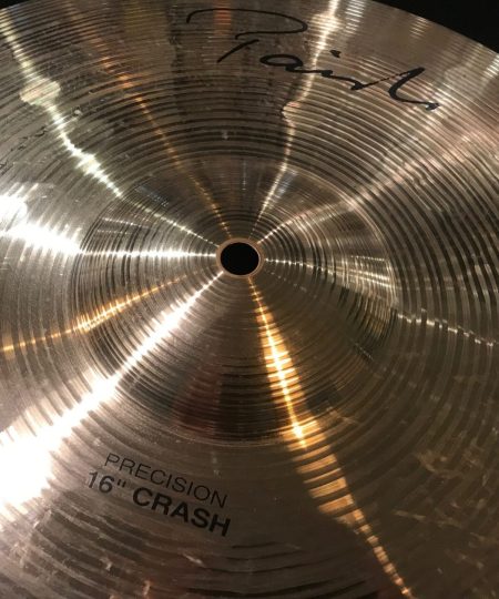 Alternative view of Paiste Cymbals Used 16 in. Signature Precision Crash Cymbal
