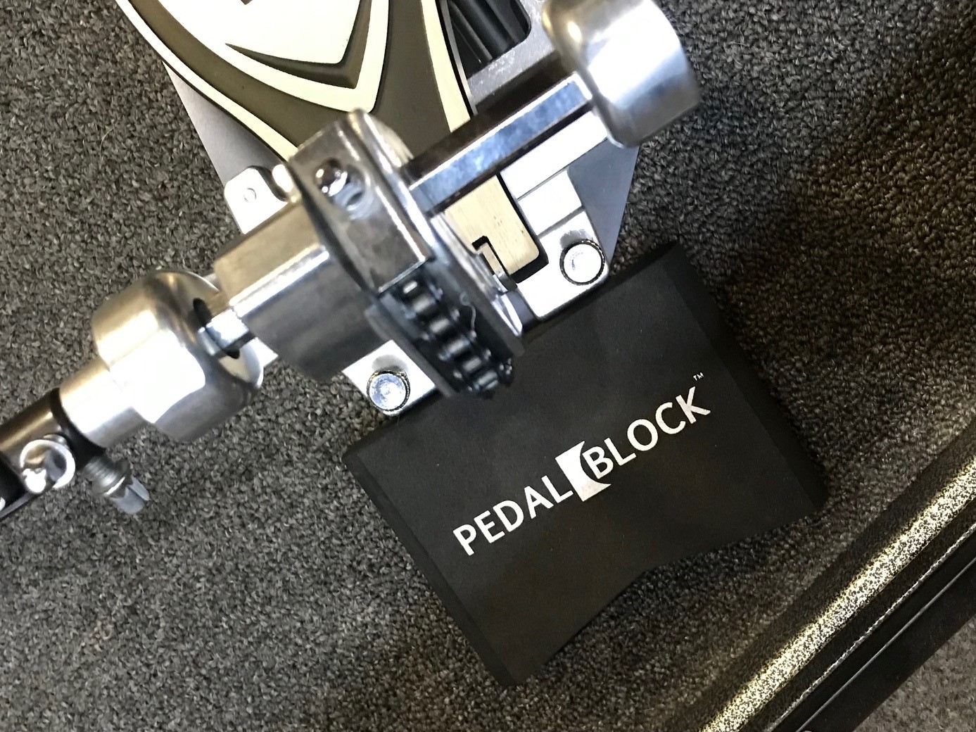 Drums sets PedalBlock Pedal Stand Anchor for closed loop rugs KickBlock PBB - Image 2