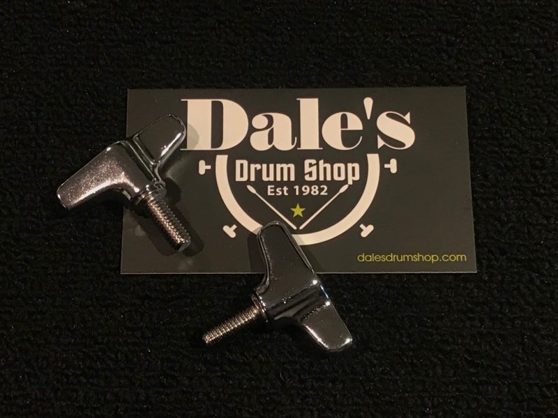 Percussion Plus Drum Hardware Parts 2-Pack 6mm x 15mm Thumb Bolt