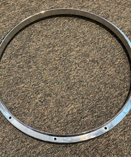 Alternative view of Premier Used Signia 14 in. 10 lug Die-Cast Aluminum Snare Batter Hoop Chrome