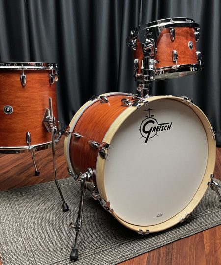 Gretsch Drums USA Brooklyn 8×12, 14×14, 14×20 Satin Burnt Orange Set