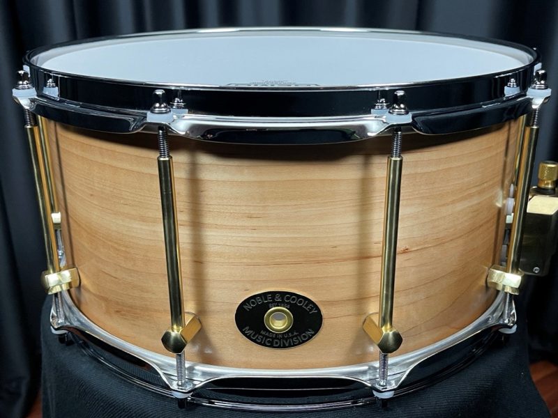 Noble & Cooley Drums 7×14 Solid Shell Maple Snare Drum