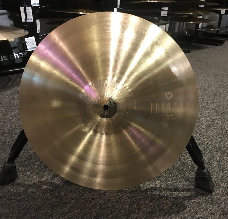 Sabian Cymbals Used 17 in. Paragon Crash