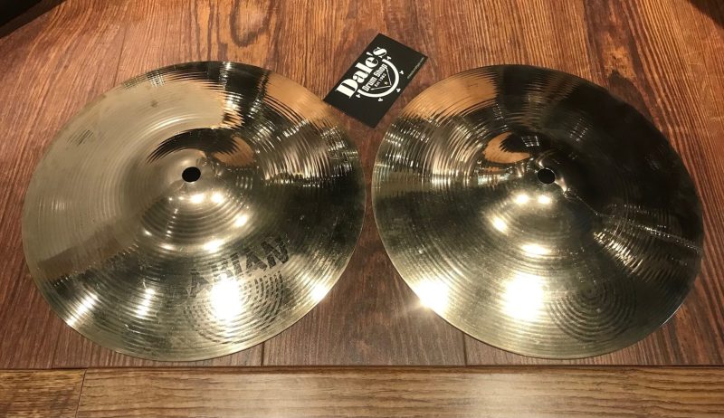 Sabian Cymbals Used AA 10 in. Mini Hats Hi Hat Pair