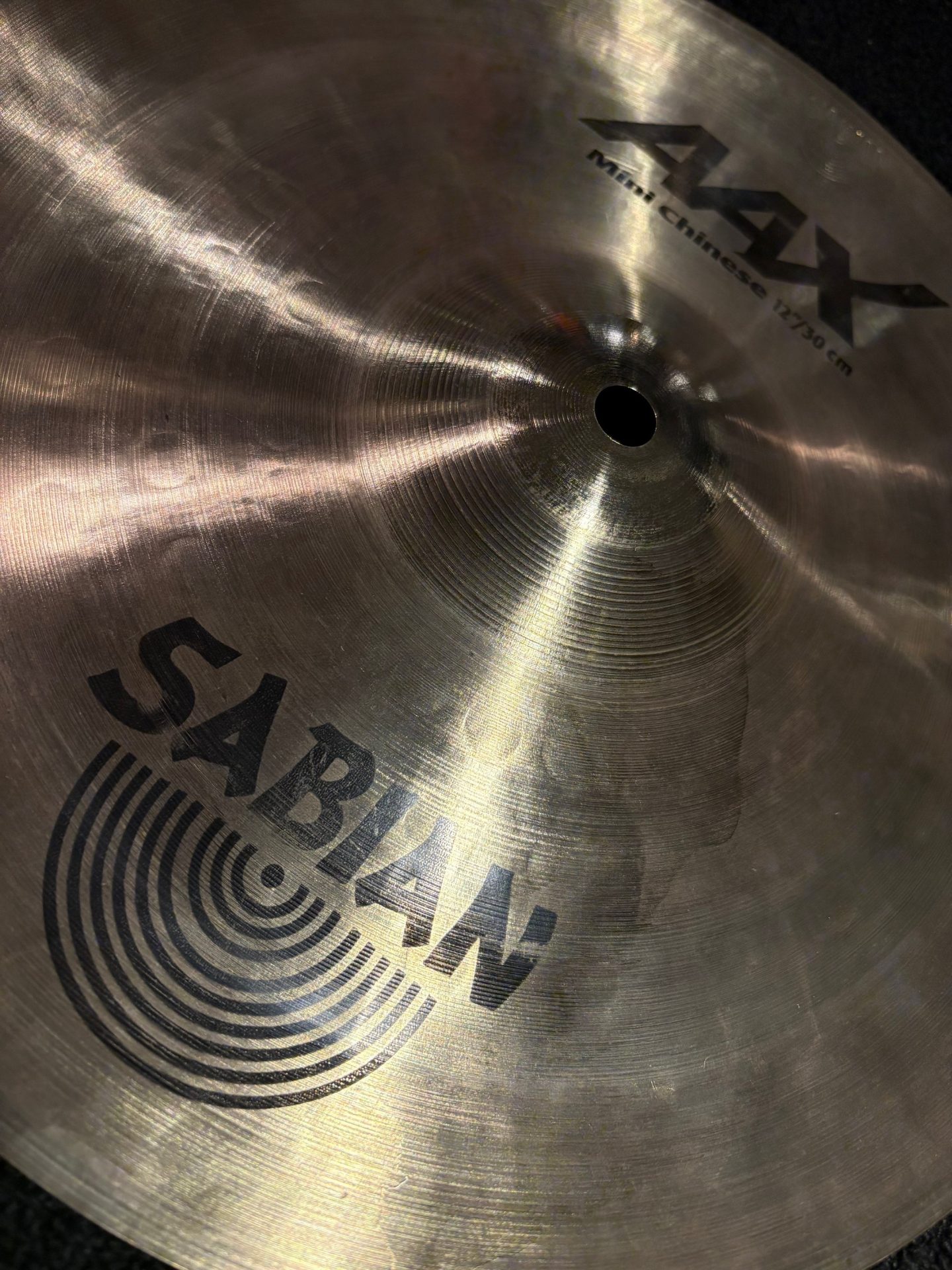 Sabian Used AAX 12 in. Mini Chinese Cymbal 374g - Image 2