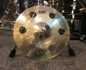 Sabian Used Cymbals AAX 16 in. O-Zone Effects Cymbal