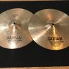 Sabian Used Cymbals 80's Vintage 14 in. Hi Hat Pair 1245g Top 970g Bottom