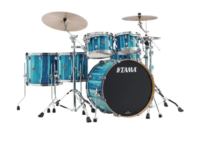 Tama drums sets Starclassic Performer MBS52RZSSKA Sky Blue Aurora 5pc Maple / Birch kit
