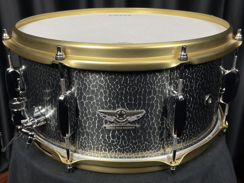 Tama Drums Star Reserve Hand Hammered Aluminum 6.5 x 14 snare TAS1465H
