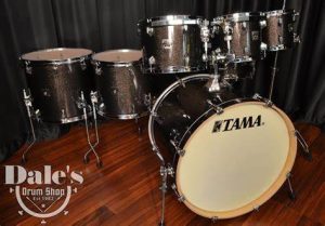 TAMA Superstar Classic Maple Midnight Gold Sparkle 7-piece Kit