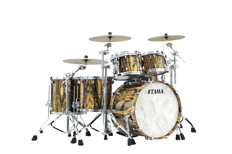Tama Star Factory Vault Limited Edition Bubinga 5pc Set Natural White Ebony