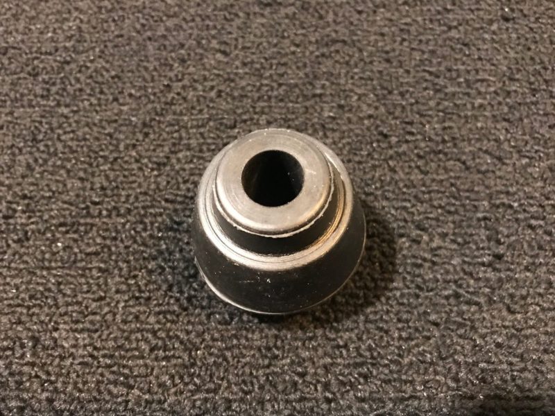 Tama Vintage Parts 6564RT NOS Rubber Bass Drum Spur Tip for Swingstar and Imperialstar Fits 12mm Rod