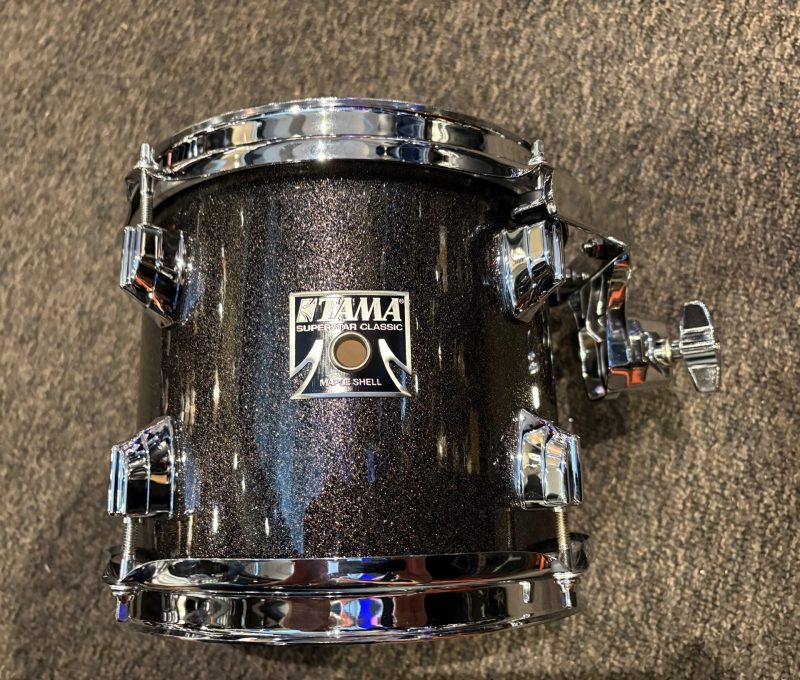Tama Used Drums Midnight Gold Sparkle Superstar Classic Maple 8 in. Tom