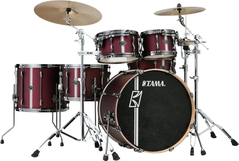 Tama Superstar Hyper-Drive Duo ML52HZBN2SGV 5pc Satin Burgundy Kit with Snare/Floor Tom Combo