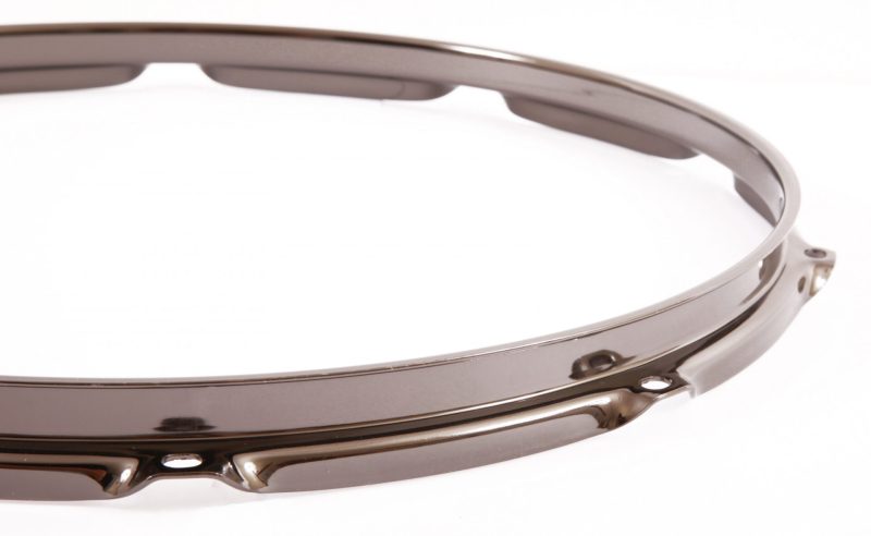 Tama Parts 14in. 10 Hole Black Nickel Triple Flanged Snare Drum Batter Hoop