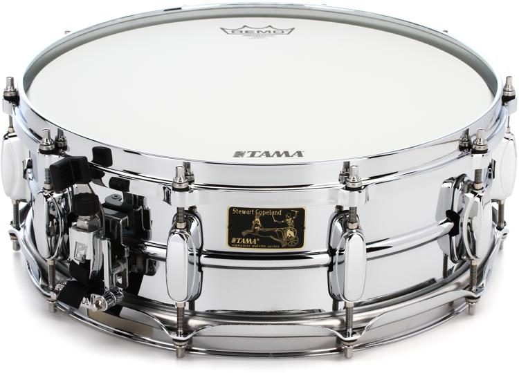 TAMA Stewart Copeland Brass 5x14 Snare Drum SC145