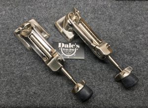 Tama Starclassic Brushed Nickel Bass Drum Spur Bracket Pair Complete MSB30RH/LH