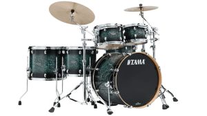 Tama Drums Starclassic Performer MBS52RZS MSL Molten Steel Blue Burst Maple / Birch 5pc kit