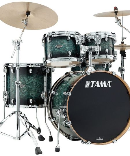 Tama drums Starclassic Performer Molten Steel Blue Burst 4pc Maple / Birch kit