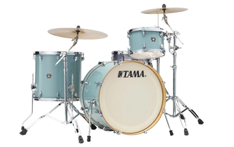 TAMA Superstar Classic Maple Light Emerald Blue Green Lacquer 3pc Kit CL32RZS LEG