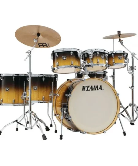 TAMA Superstar Classic Maple Exotic Gloss Lacebark Pine Fade CL72S PGLP 7pc Kit