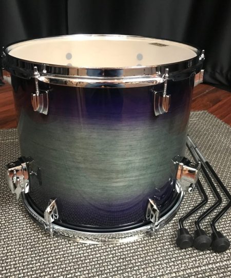 Alternative view of Tama Drums Dark Indigo Burst Superstar Classic Maple 14in. Floor Tom